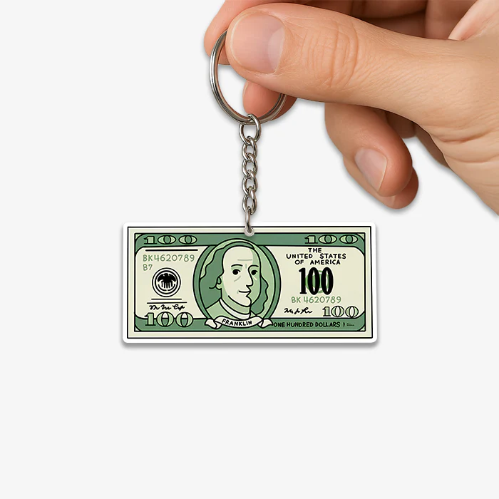 100 Bucks KeyChain - Image 2