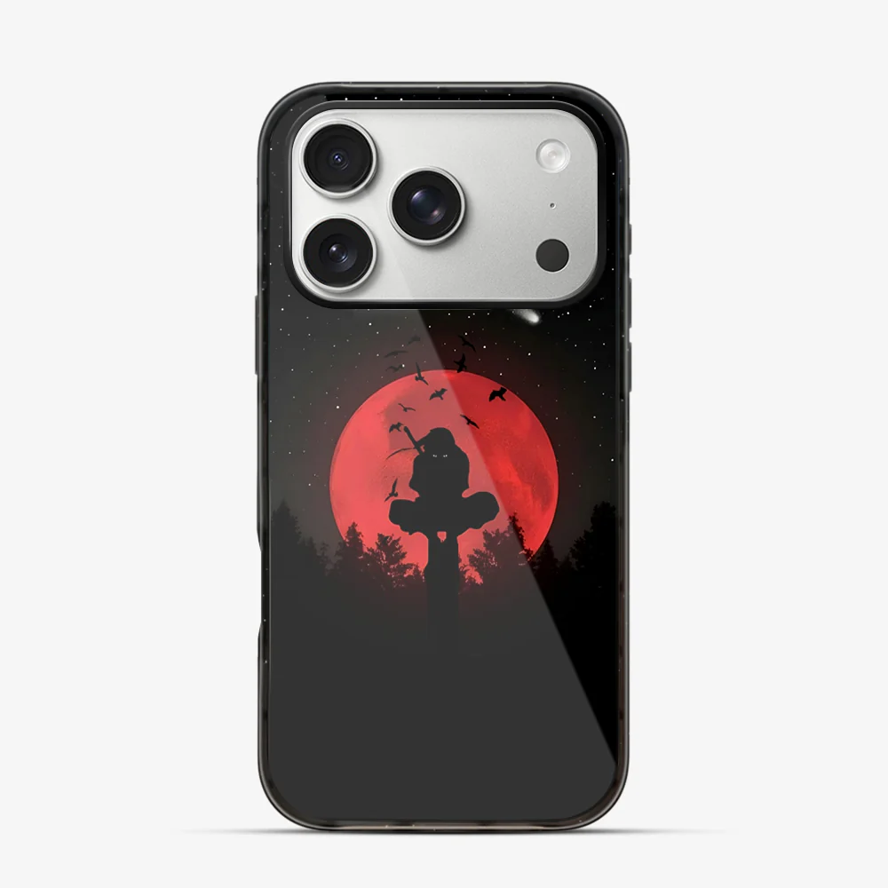 Anime Itachi Over a Moon iPhone 17 Pro Case - Image 5