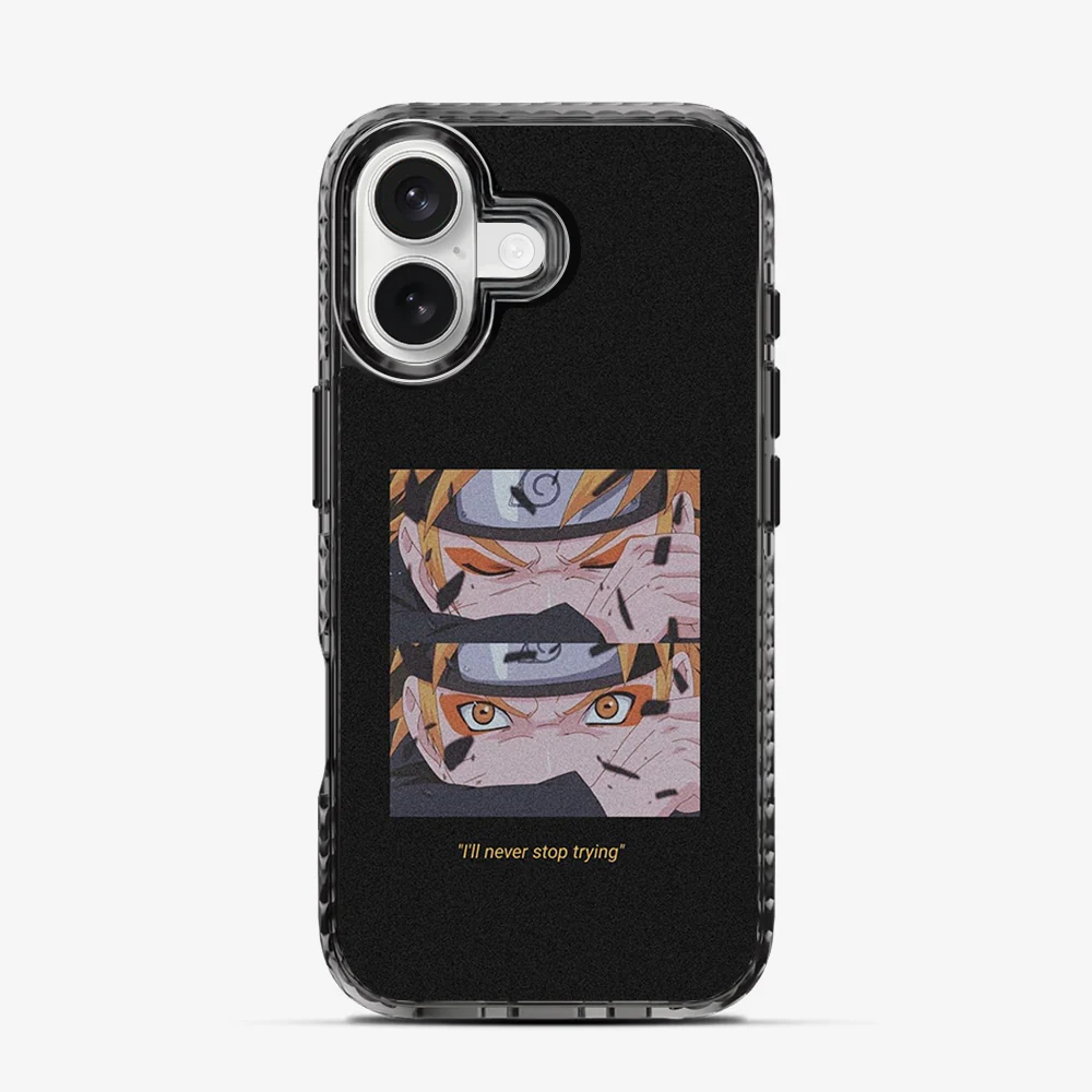 Anime Naruto Never Stop Trying iPhone 17 Case - Image 4