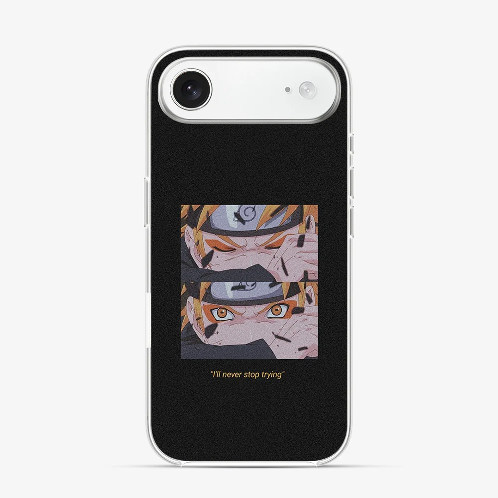 Anime Naruto Never Stop Trying iPhone Air Case - Image 2