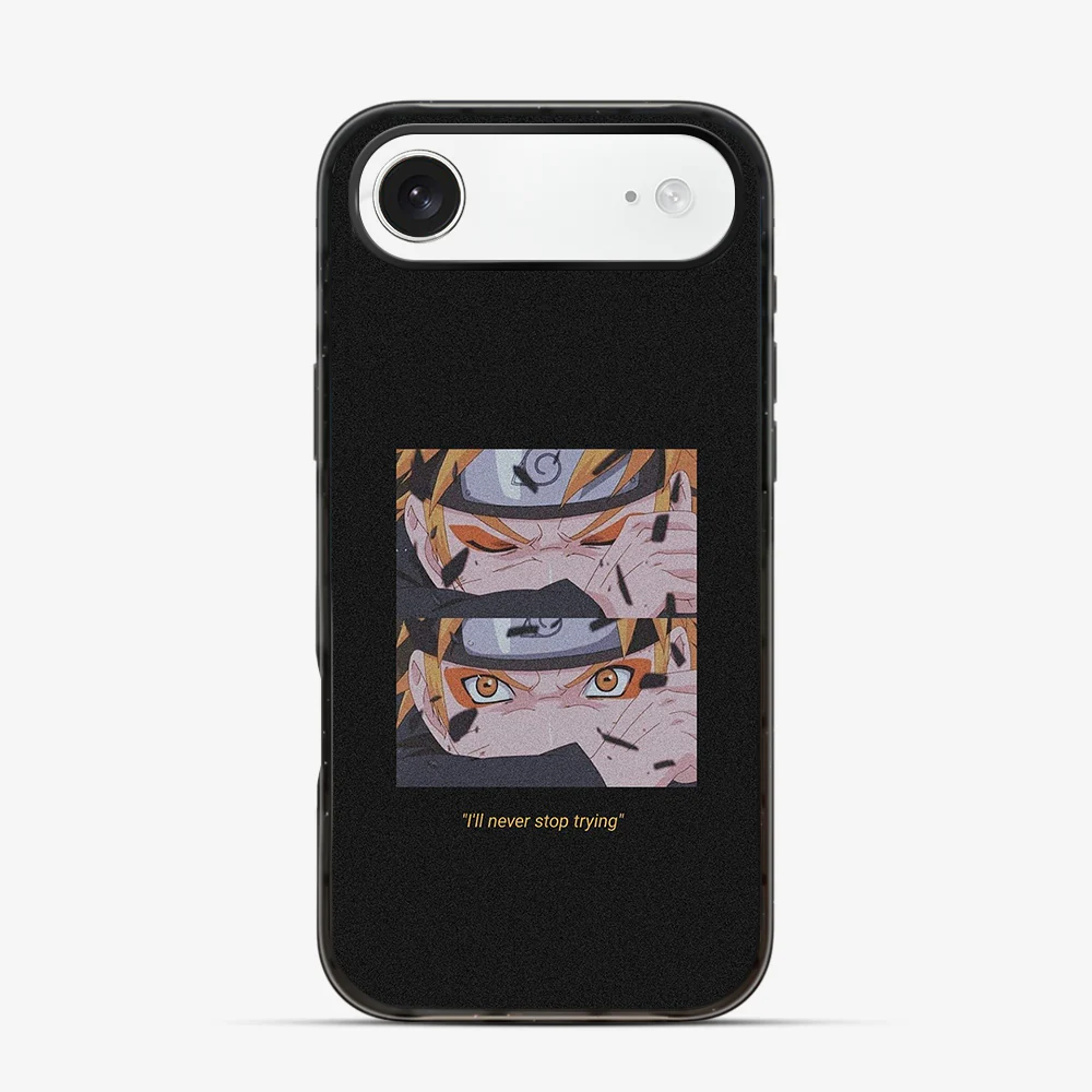 Anime Naruto Never Stop Trying iPhone Air Case - Image 3