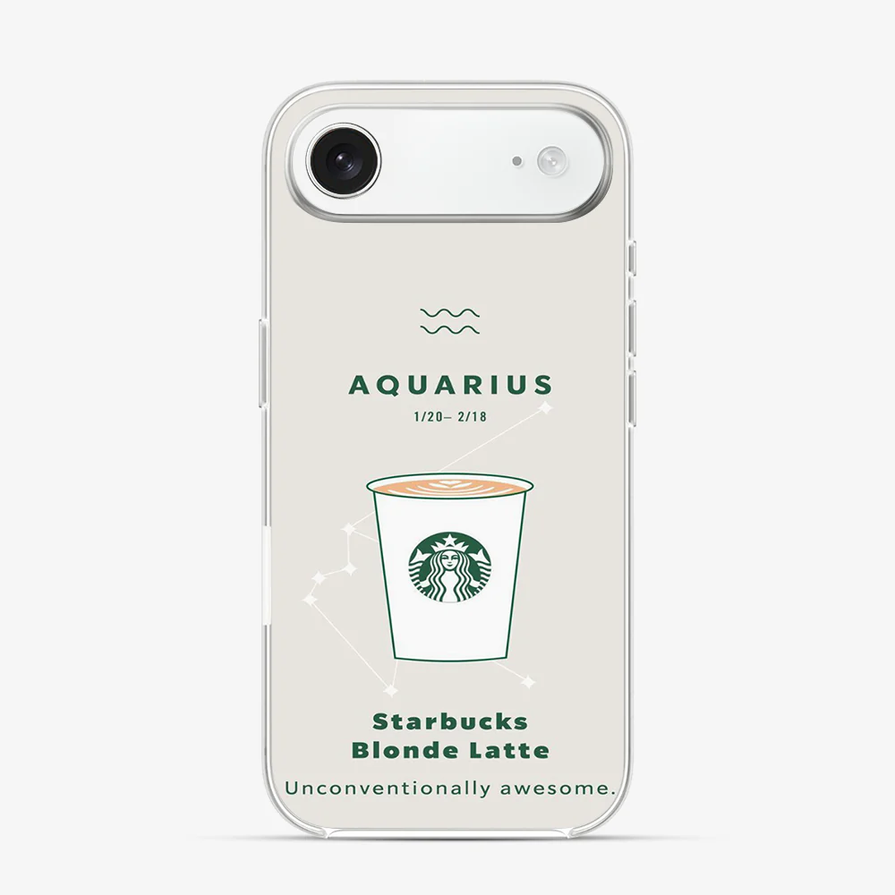 Aqaurius | Starbucks iPhone Air Case - Image 2