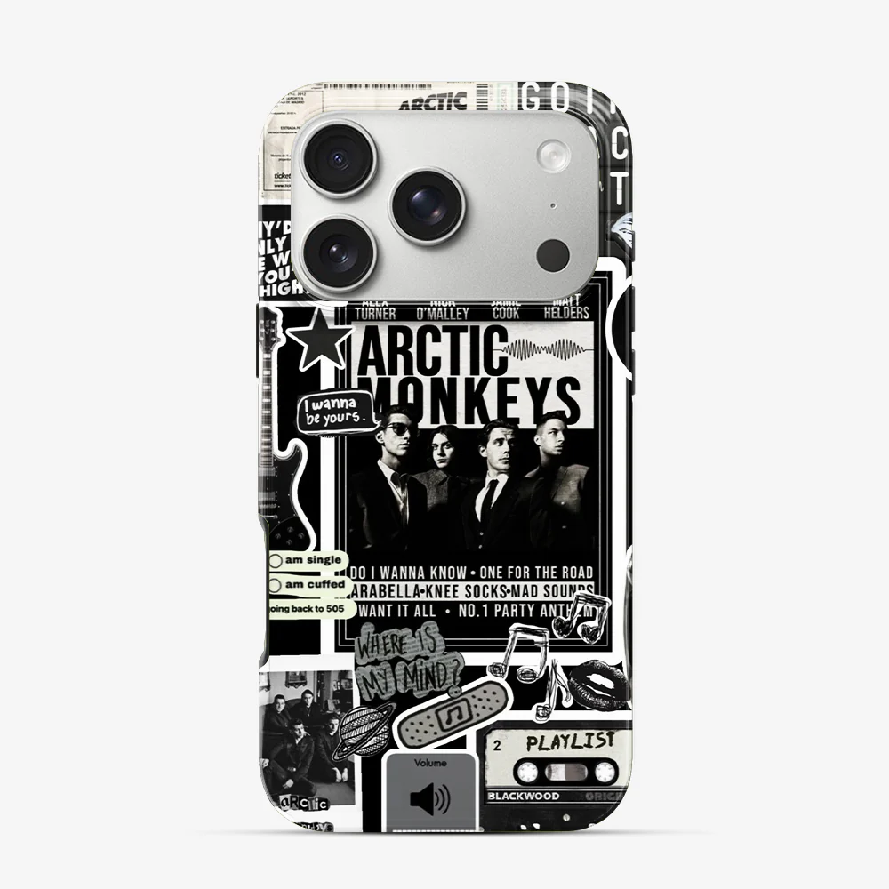 Arctic Monkeys Sticker iPhone 17 Pro Max Case