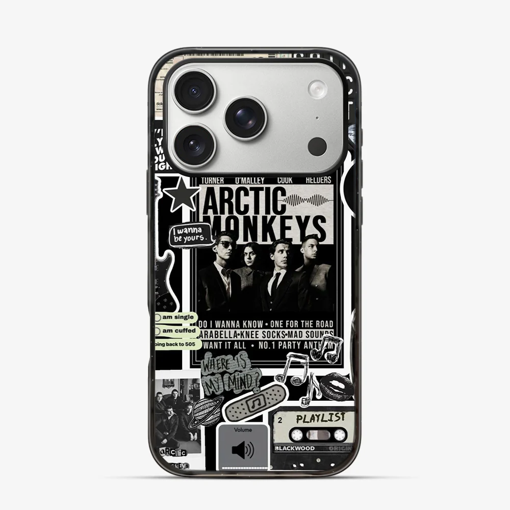 Arctic Monkeys Sticker iPhone 17 Pro Max Case - Image 3