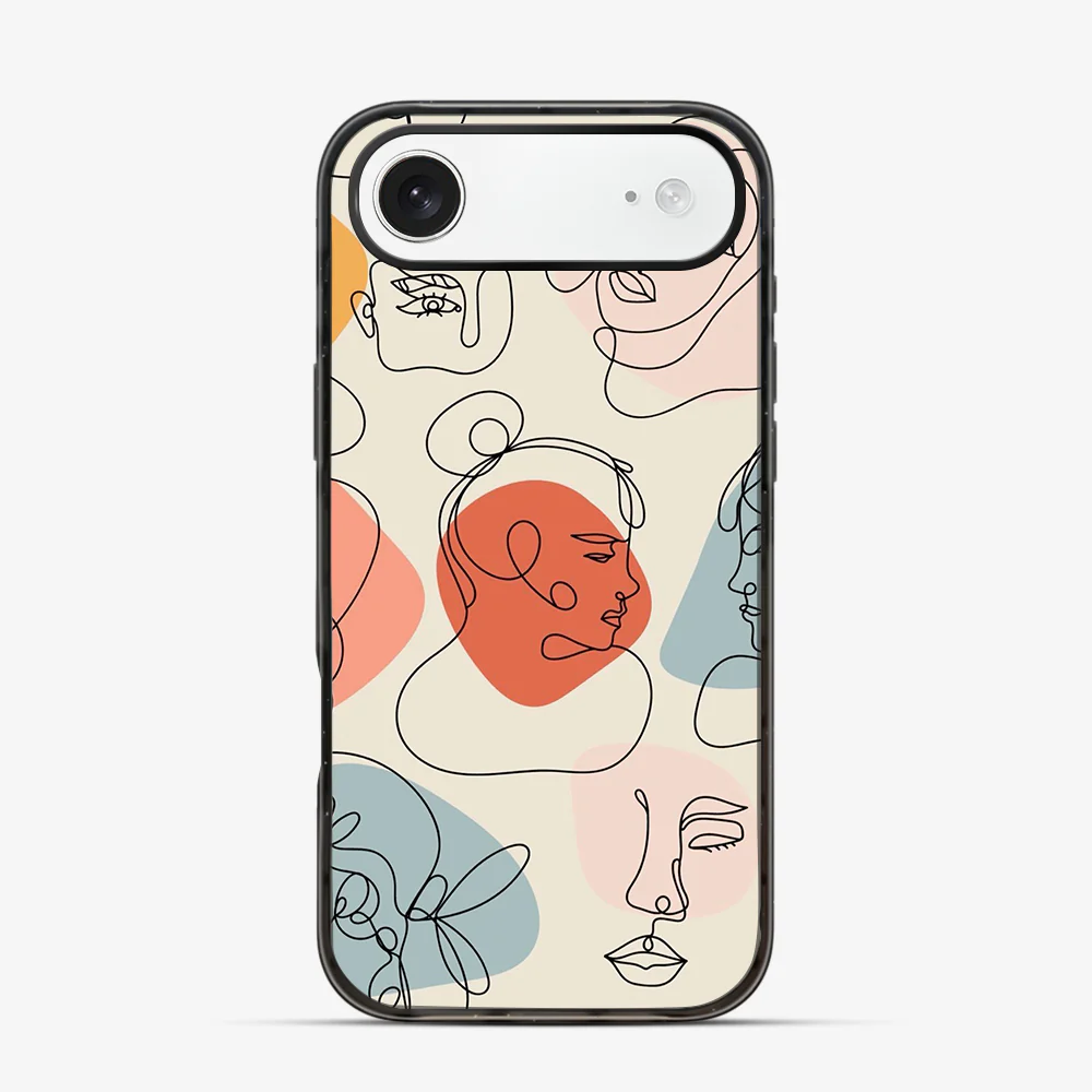 Art Design Face iPhone Air Case - Image 3