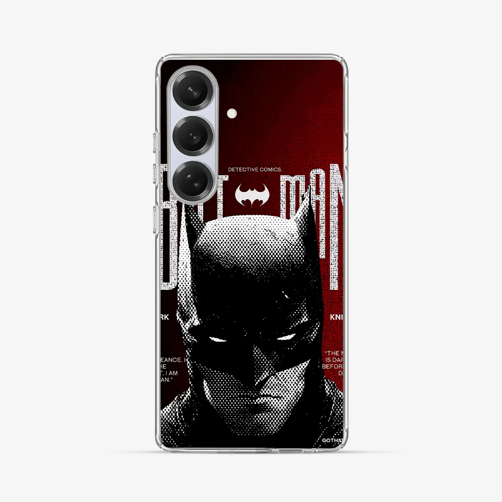 Batman Pixelated Samsung Phone Case - Image 2