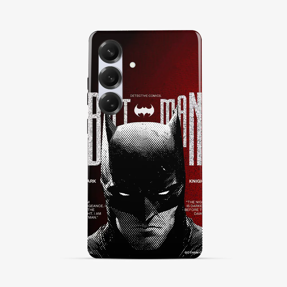 Batman Pixelated Samsung Phone Case - Image 4