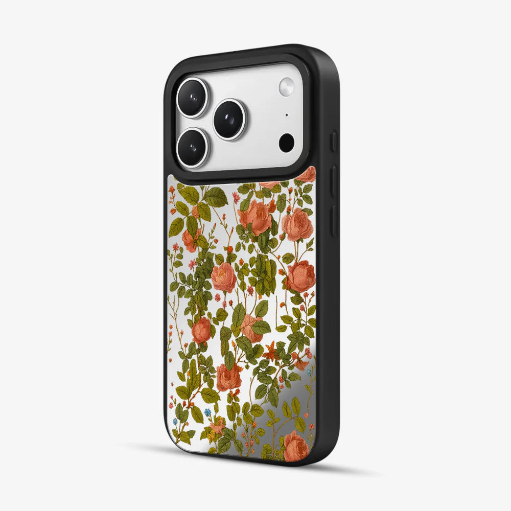 Bloomy Garden Mirror Phone Case - Image 2
