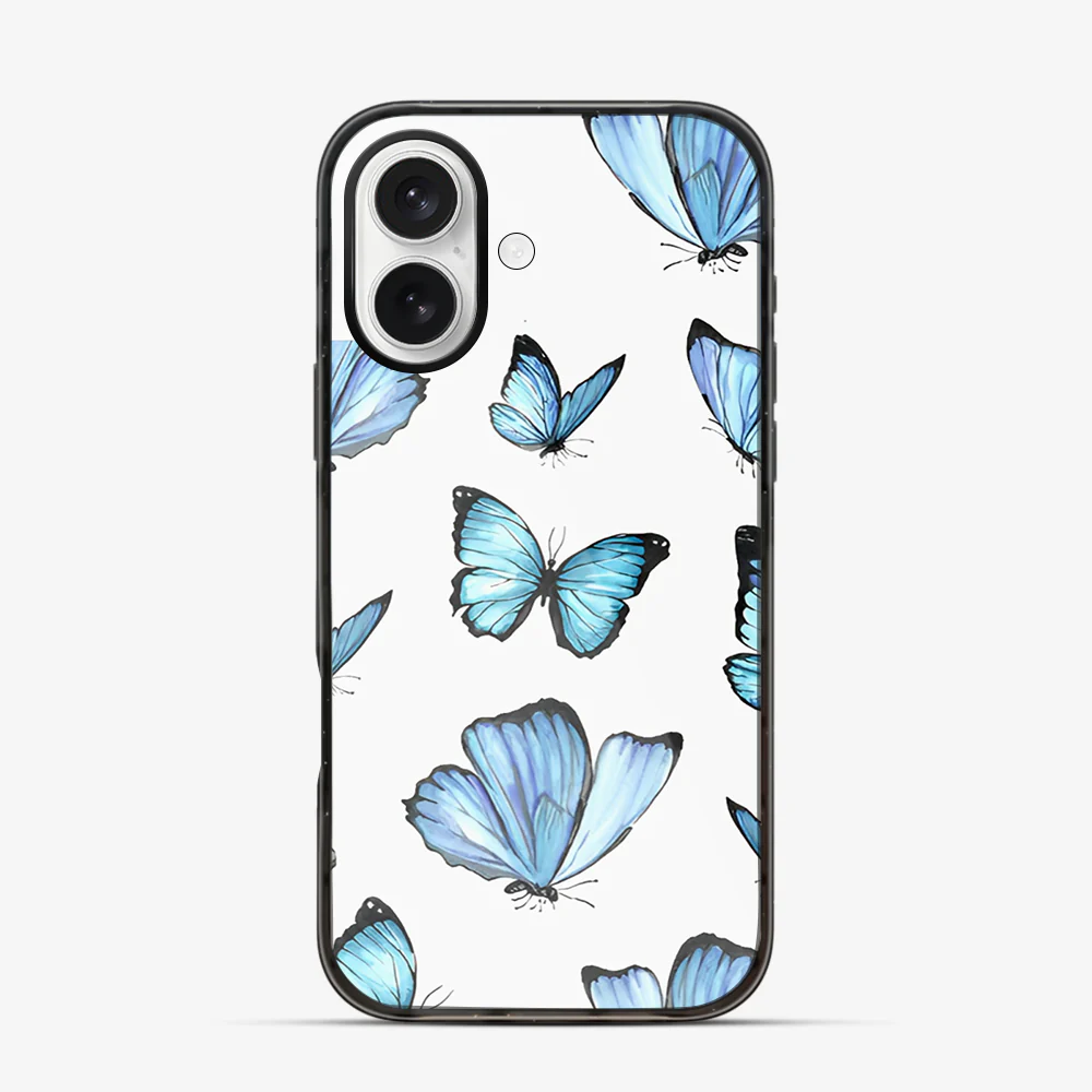 Blue Butterfly iPhone 17 Case - Image 5
