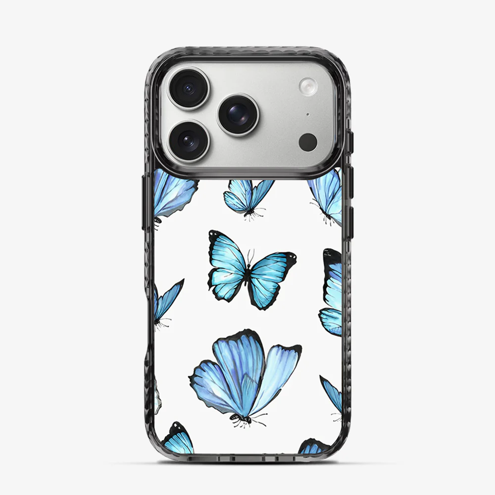 Blue Butterfly iPhone 17 Pro Max Case - Image 4