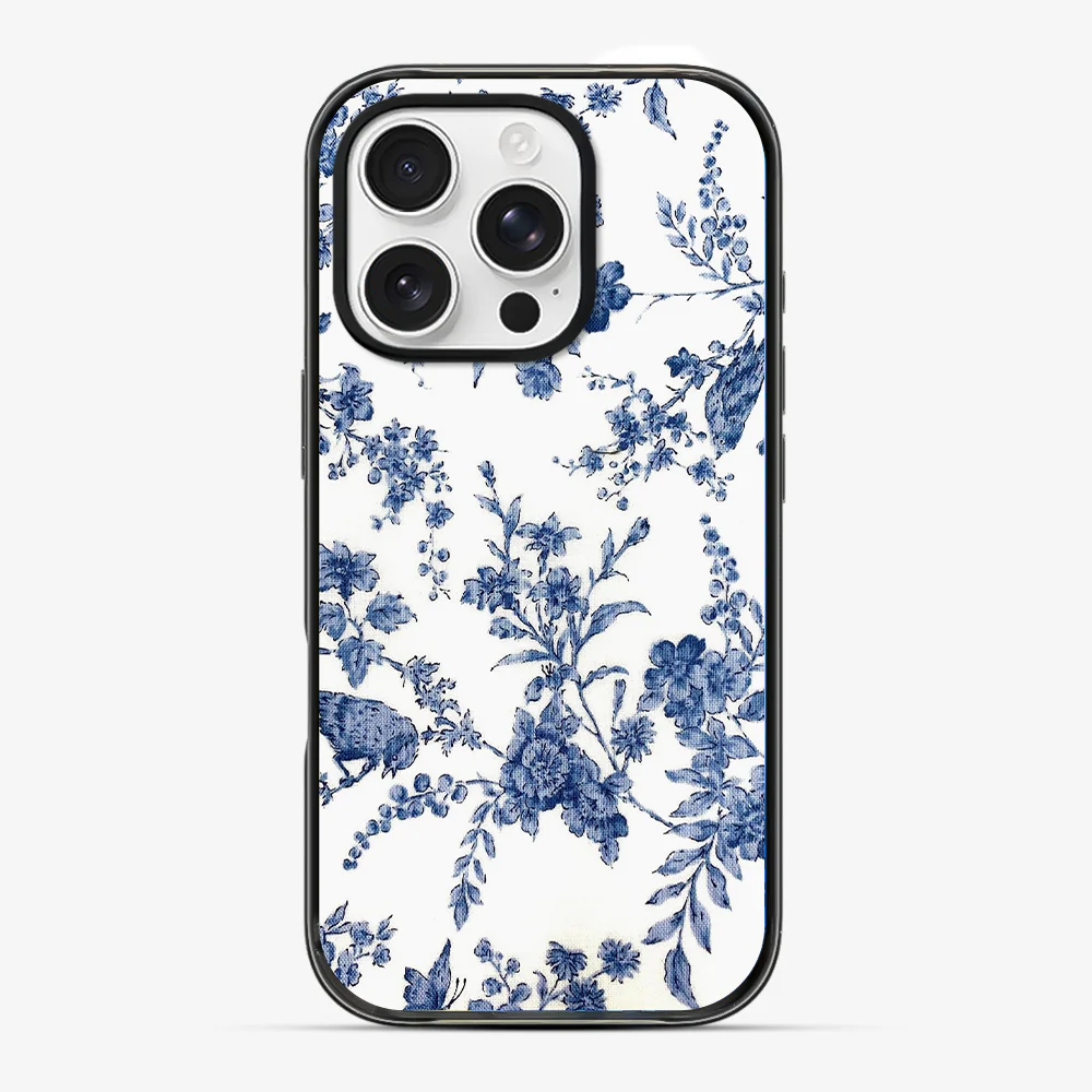 Blue Flowers Phone Case - Image 3