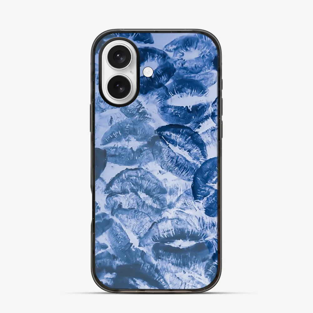 Blue Lips Pattern iPhone 17 Case - Image 5