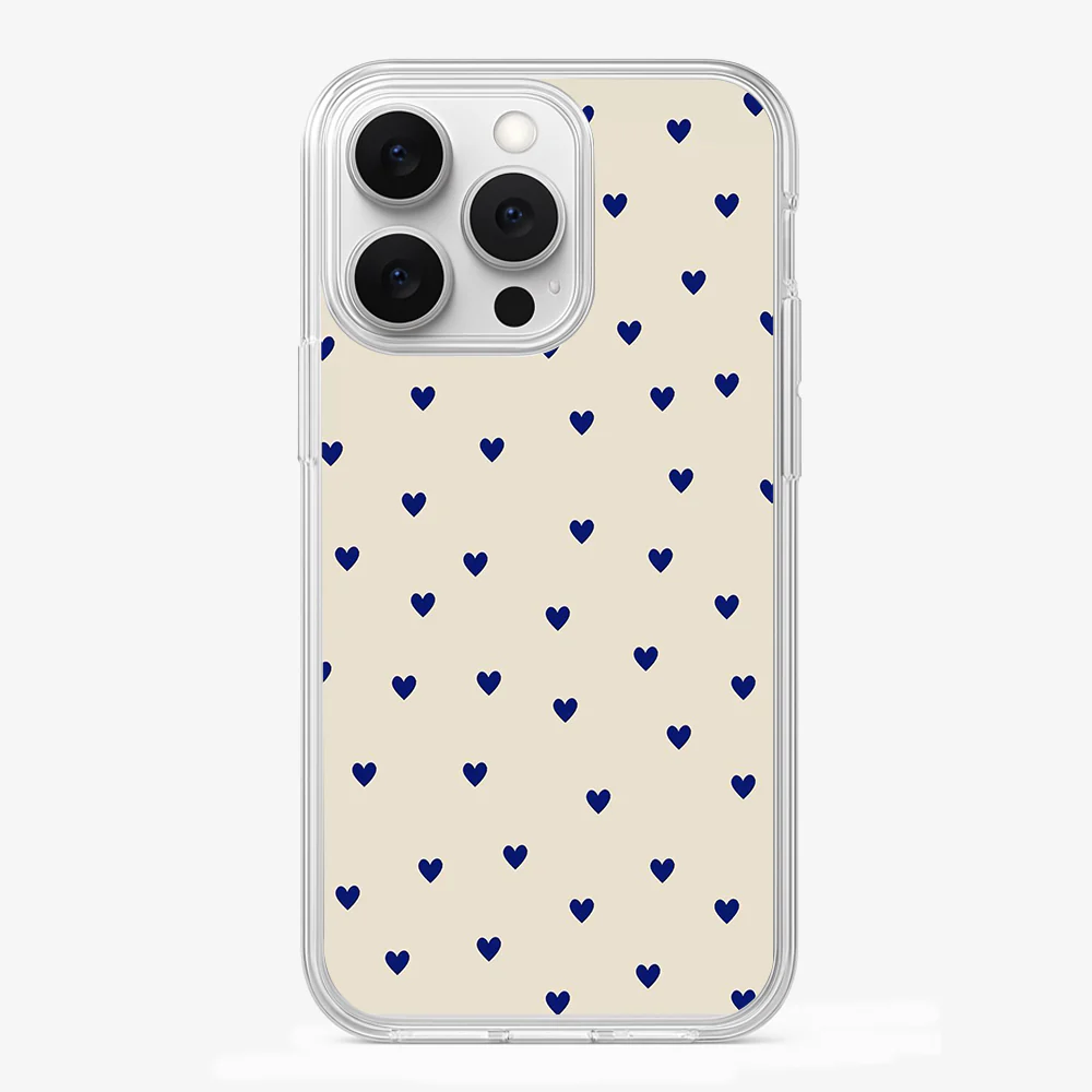 Blue Multiple Heart's Phone Case - Image 2