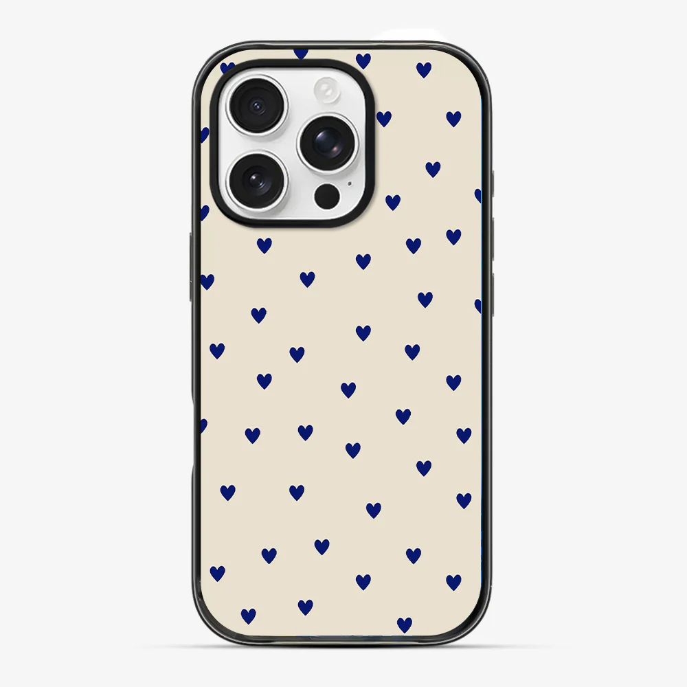 Blue Multiple Heart's Phone Case - Image 3