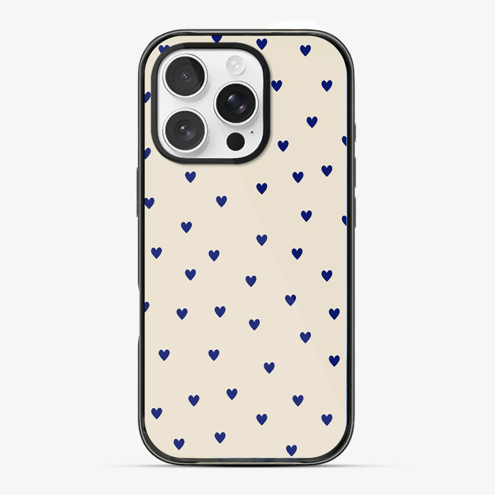 Blue Multiple Heart's Phone Case - Image 4