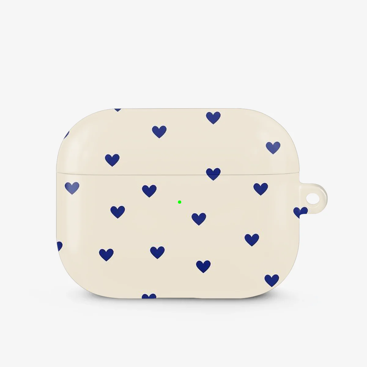 Blue Multiple Heart's Airpods Case