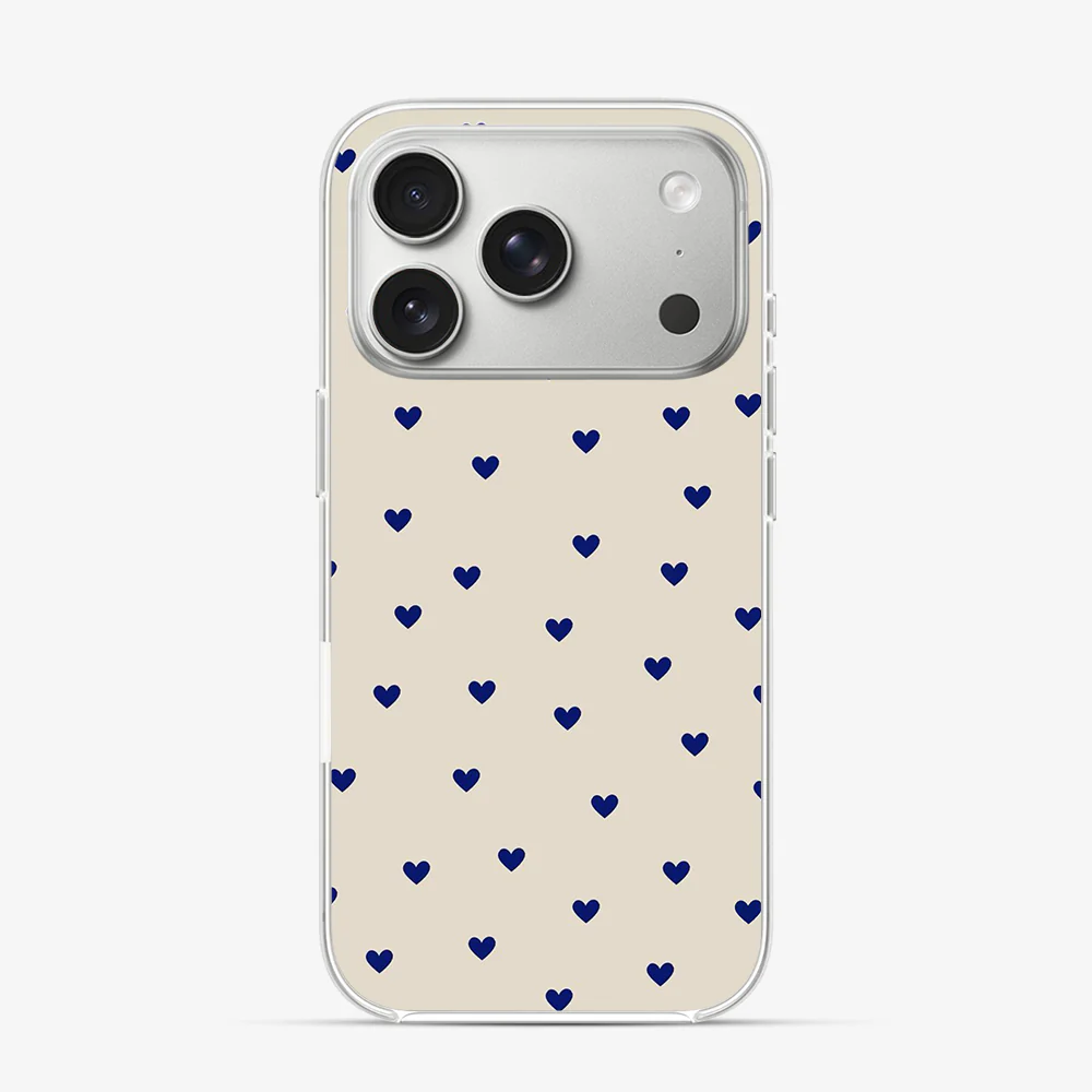 Blue Multiple Heart's iPhone 17 Pro Max Case - Image 2