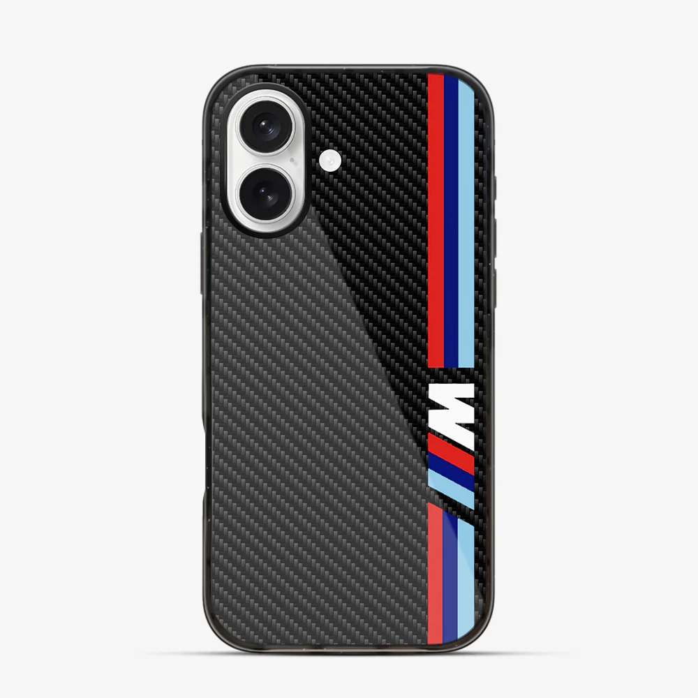 BMW Carbon Fibre | Two iPhone 17 Case - Image 5