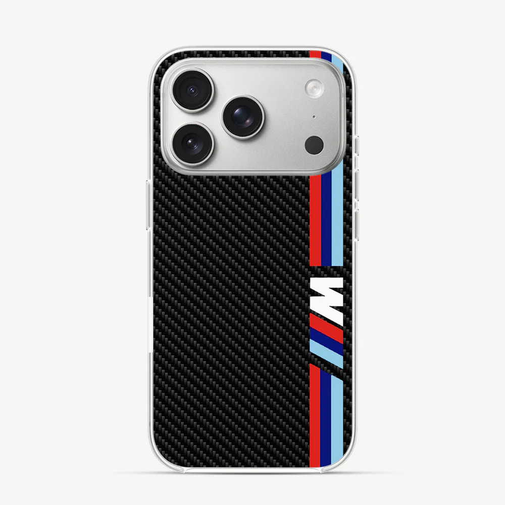 BMW Carbon Fibre | Two iPhone 17 Pro Max Case - Image 2