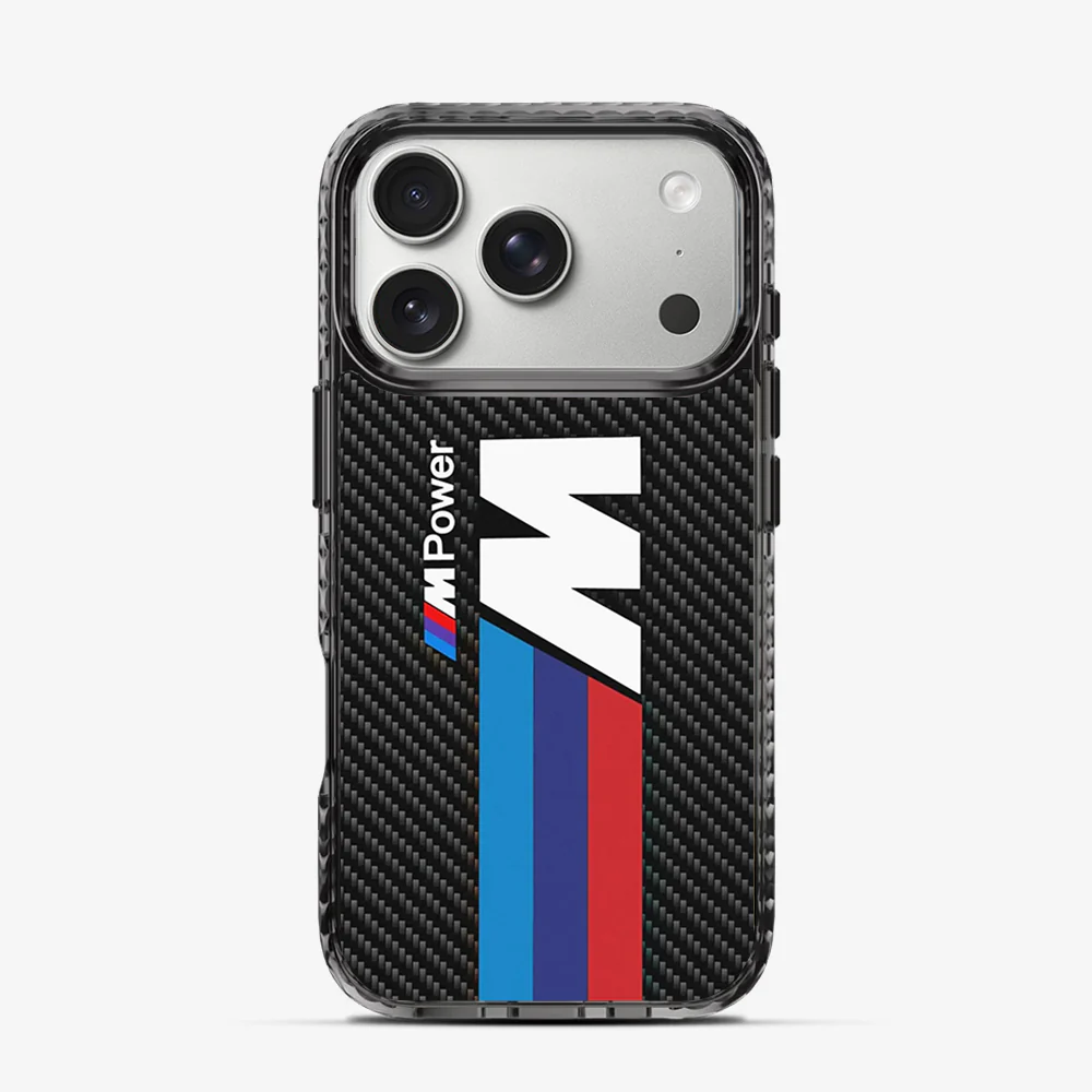 BMW M Power Carbon Fibre iPhone 17 Pro Case - Image 4