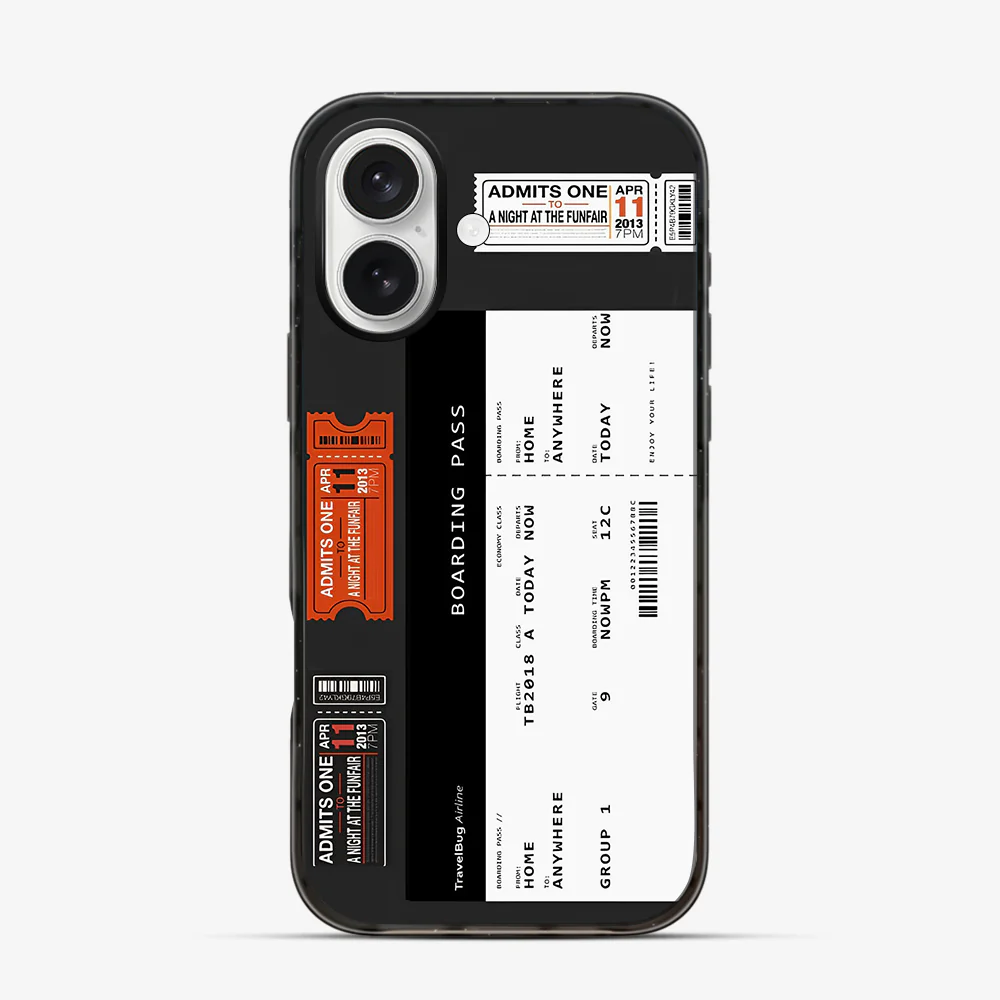 Boarding Pass iPhone 17 Case - Image 3