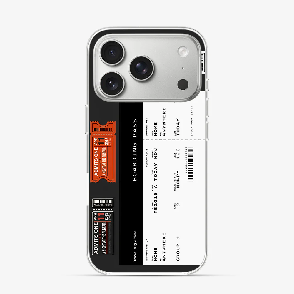 Boarding Pass iPhone 17 Pro Max Case - Image 2