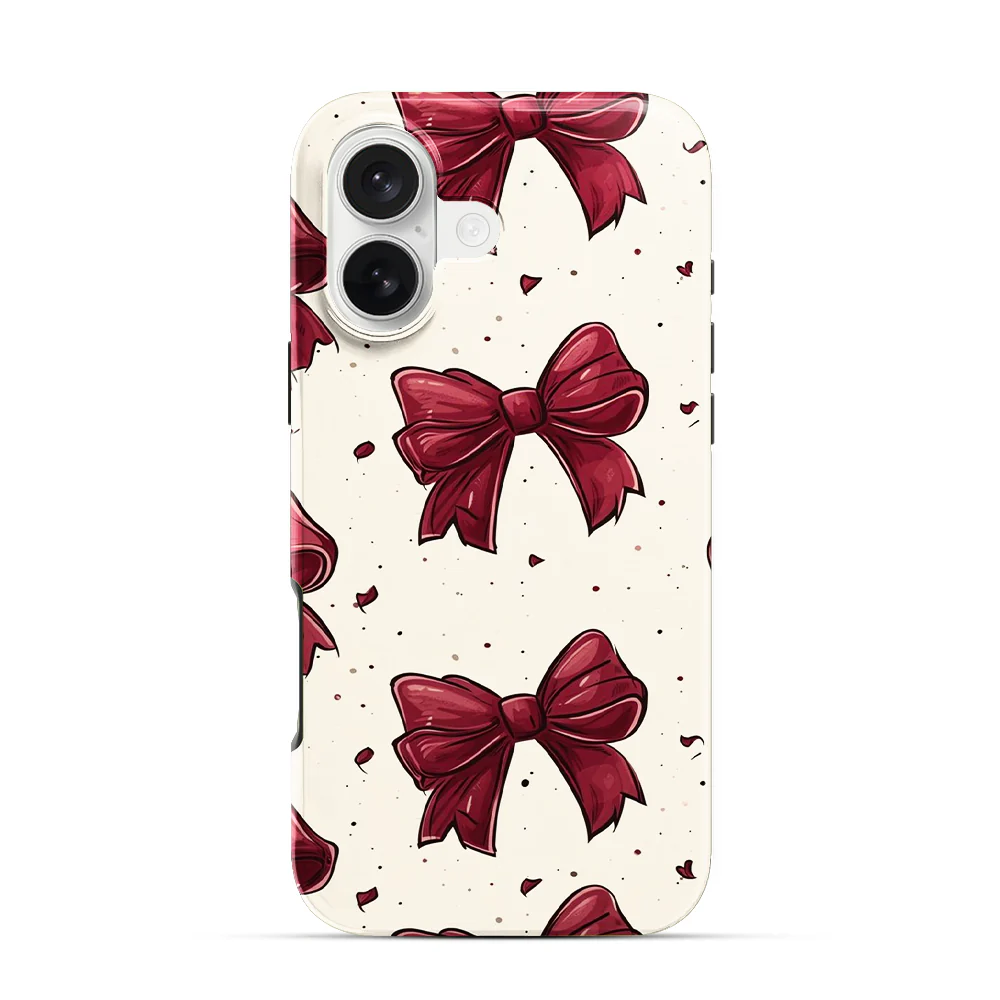 Bow And Heart iPhone 16 Case