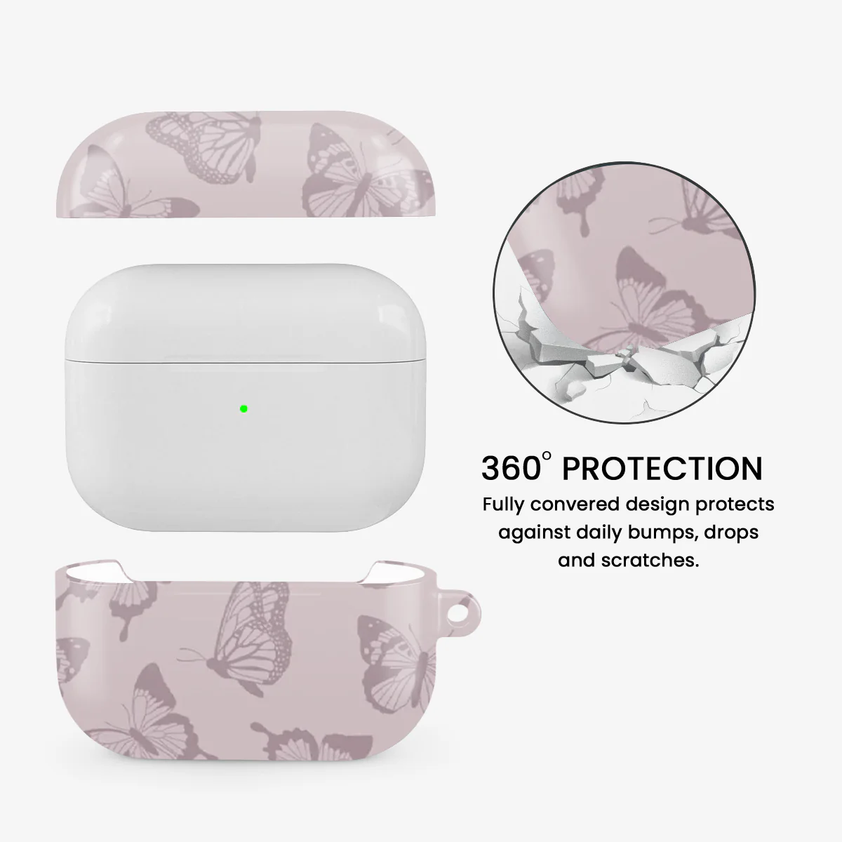 Brown Flutter Airpods Case - Image 2