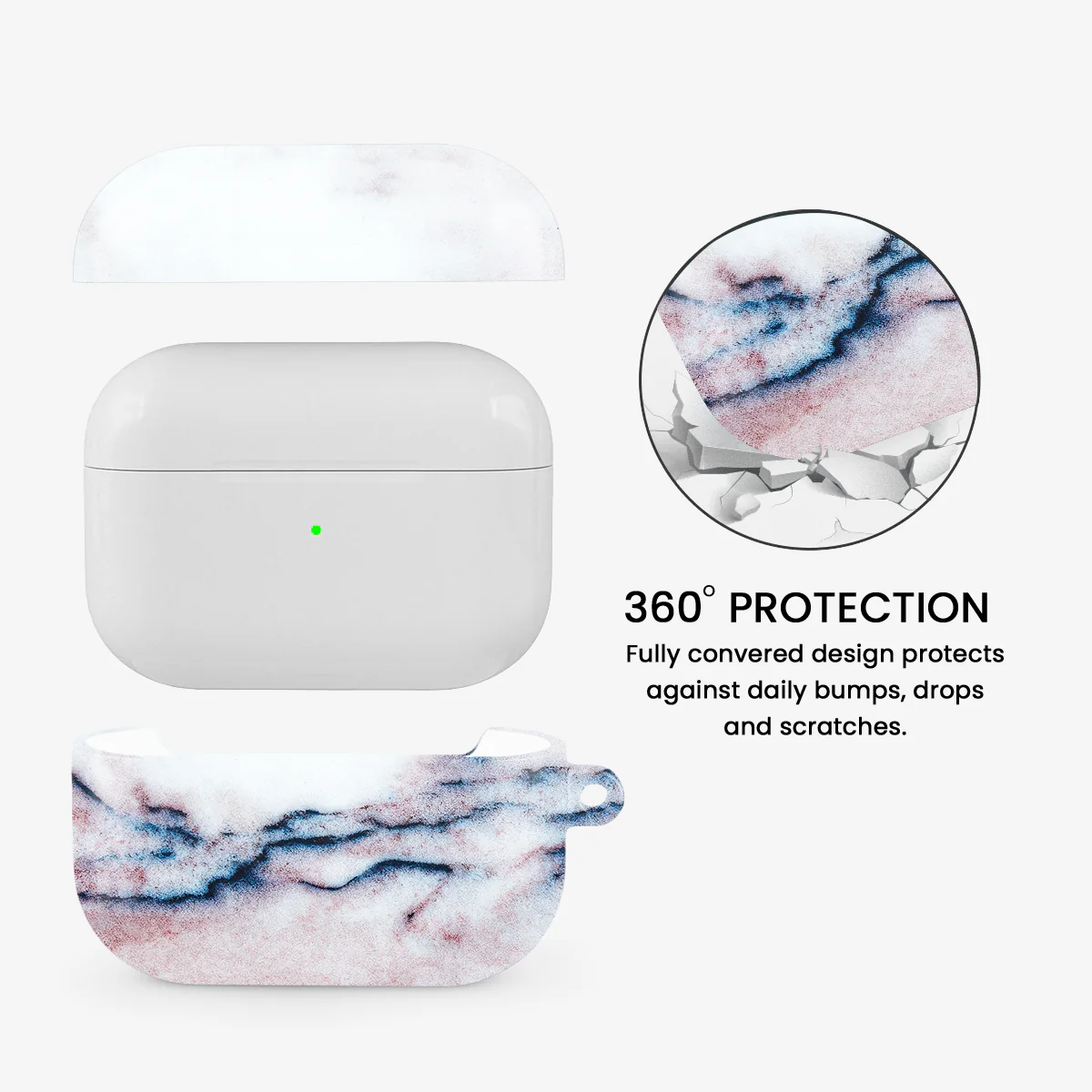 Bubble Gum Airpods Case - Image 2