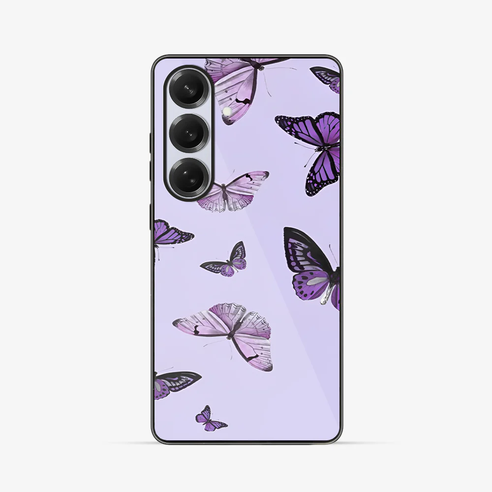 Butterfly Samsung Phone Case | Purple - Image 3