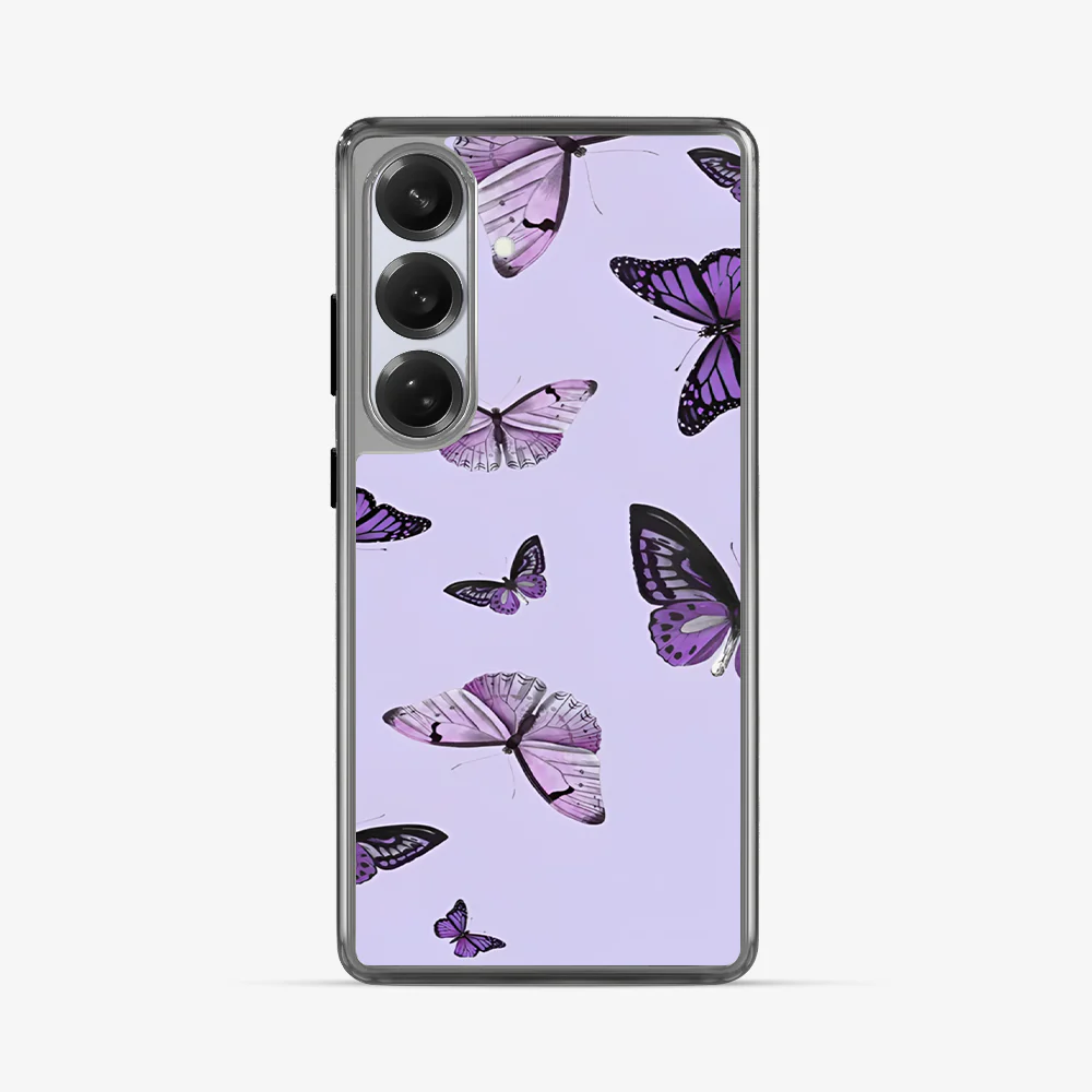 Butterfly Samsung Phone Case | Purple - Image 5