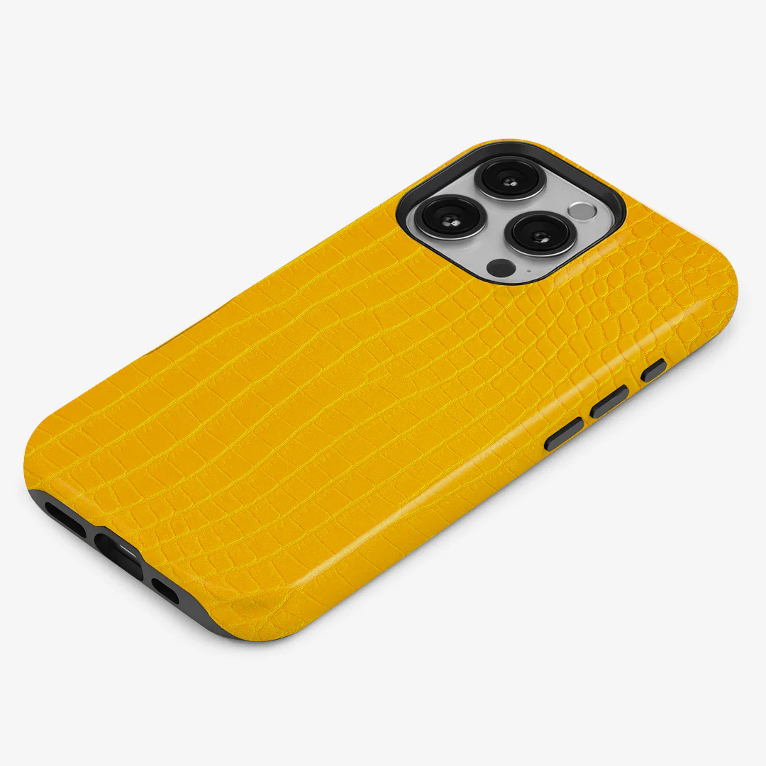 Canary Yellow Armoured Phone Case - Image 2