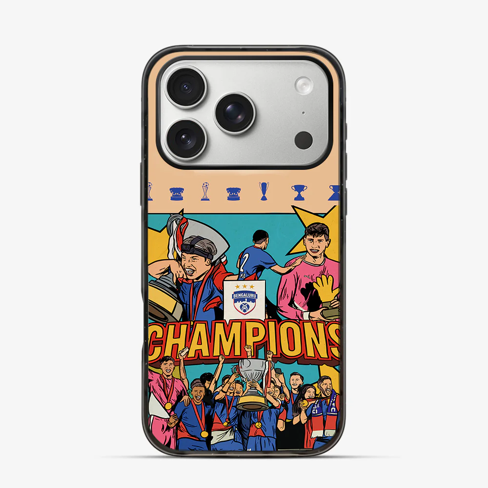 Champions Bengaluru FC iPhone 17 Pro Max Case - Image 3