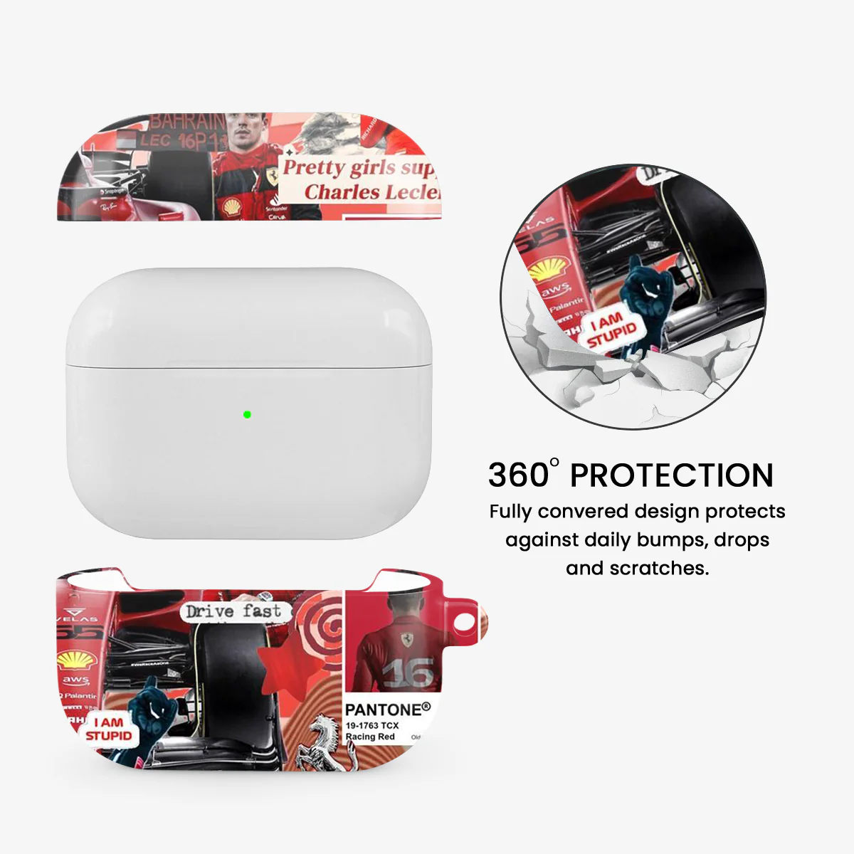 Charles Leclerc Airpods Case | One - Image 2