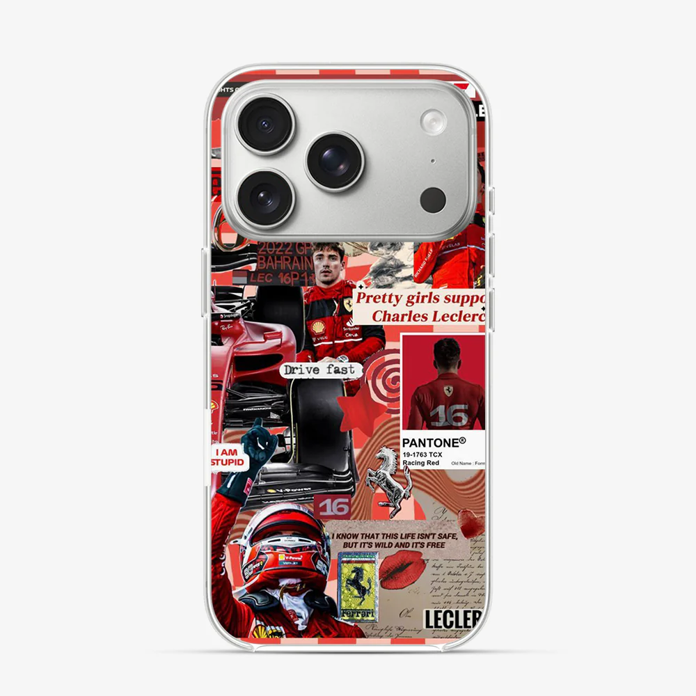 Charles Leclerc | One iPhone 17 Pro Max Case - Image 2