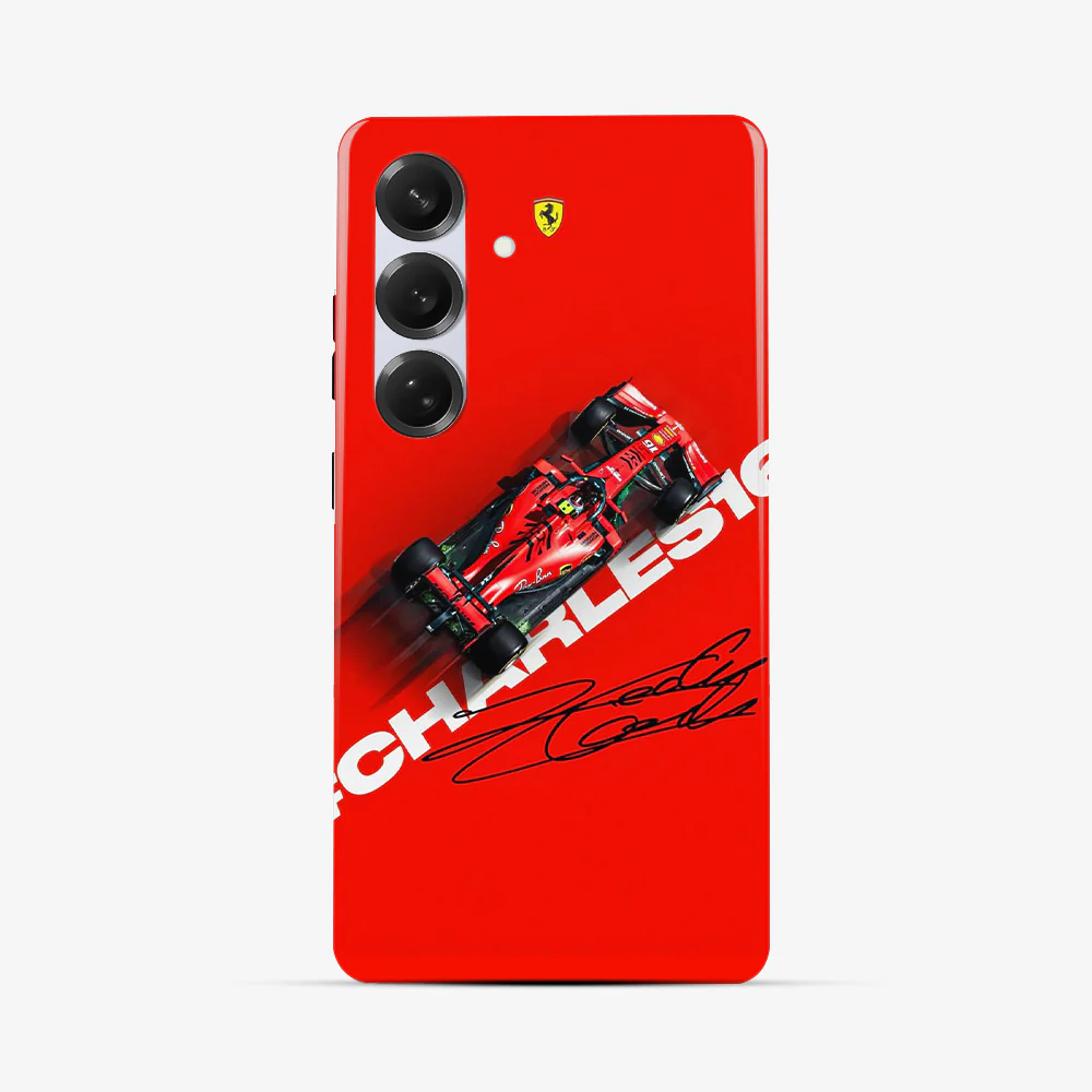 Charles Leclerc Samsung Phone Case | Two - Image 4