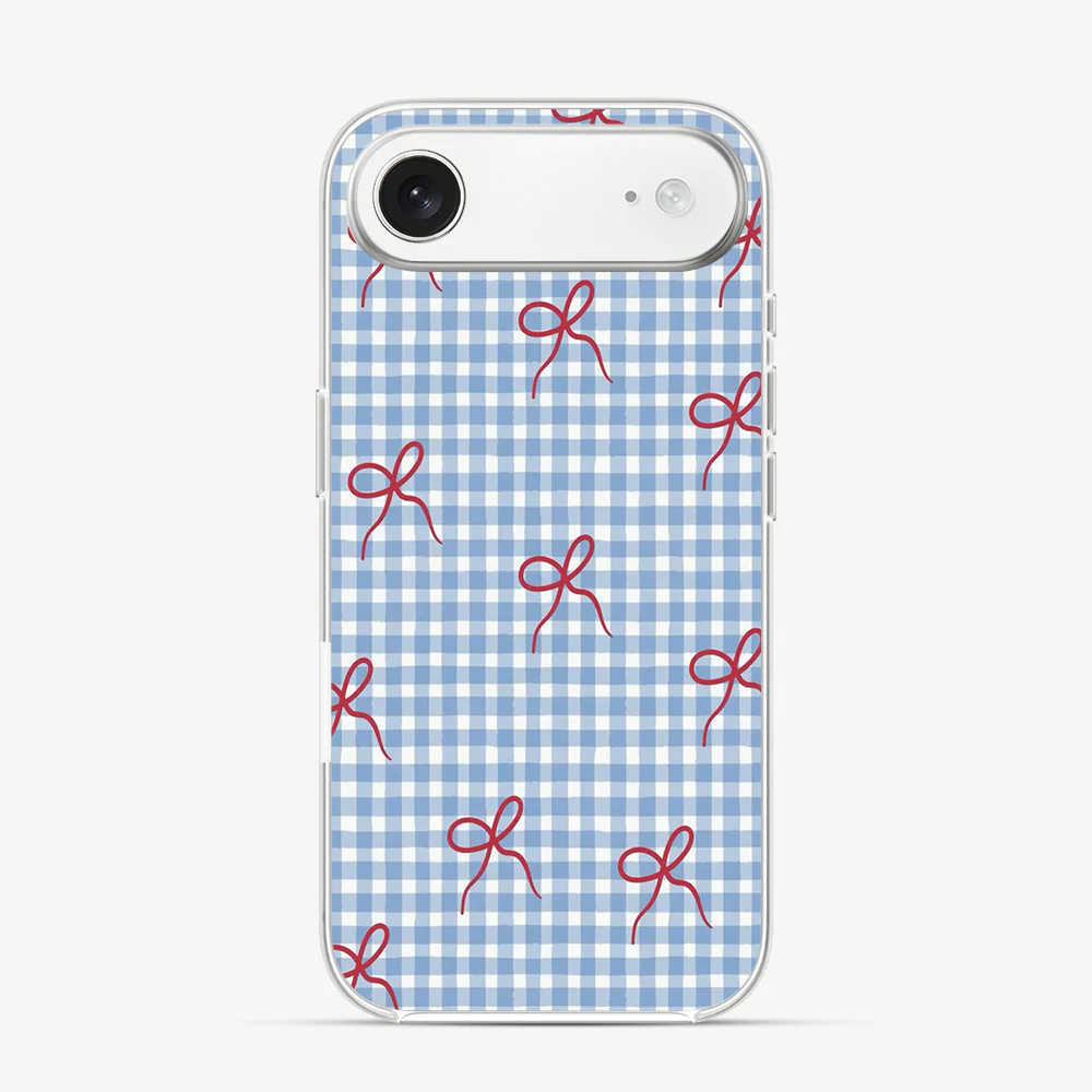 Checkered Bow iPhone Air Case - Image 2
