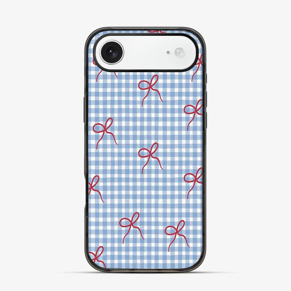 Checkered Bow iPhone Air Case - Image 3