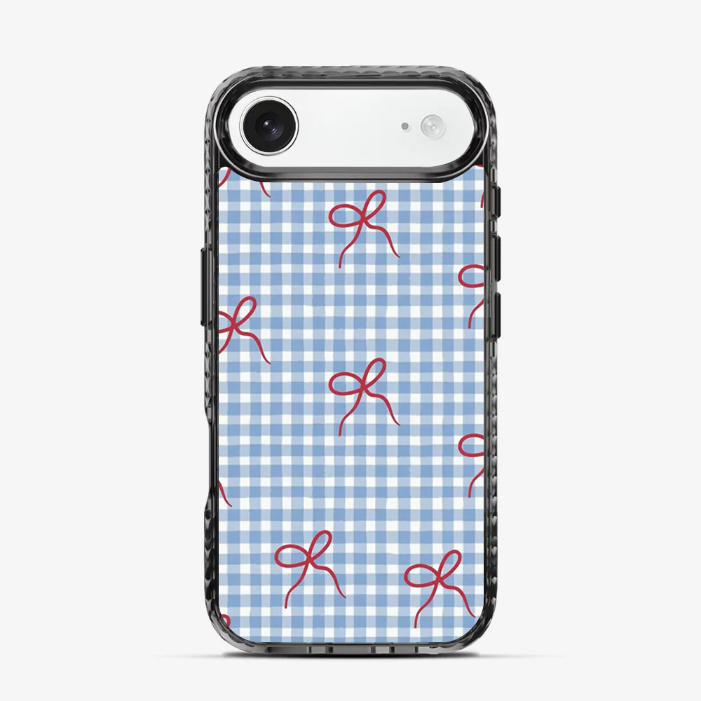 Checkered Bow iPhone Air Case - Image 4