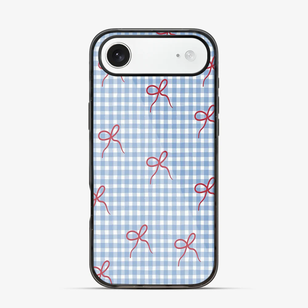 Checkered Bow iPhone Air Case - Image 5