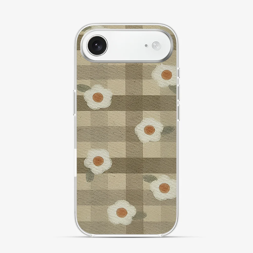Checkered Flower iPhone Air Case - Image 2