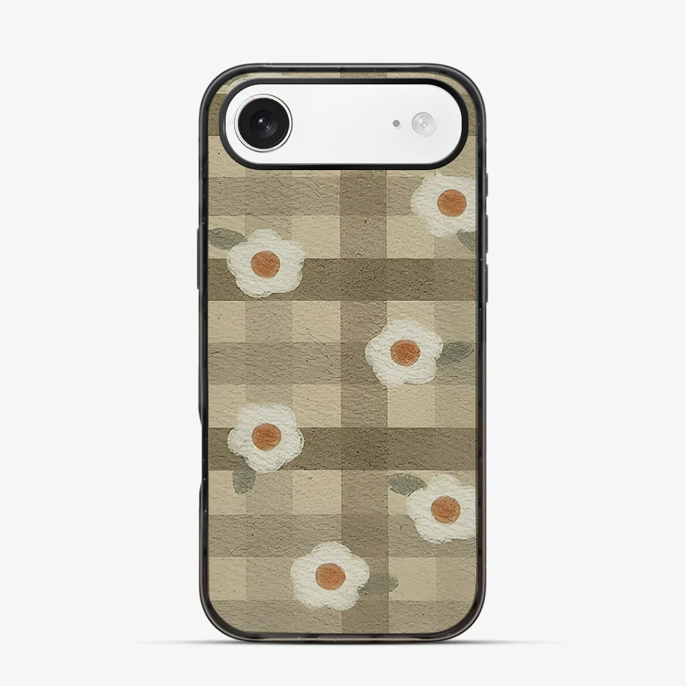 Checkered Flower iPhone Air Case - Image 3