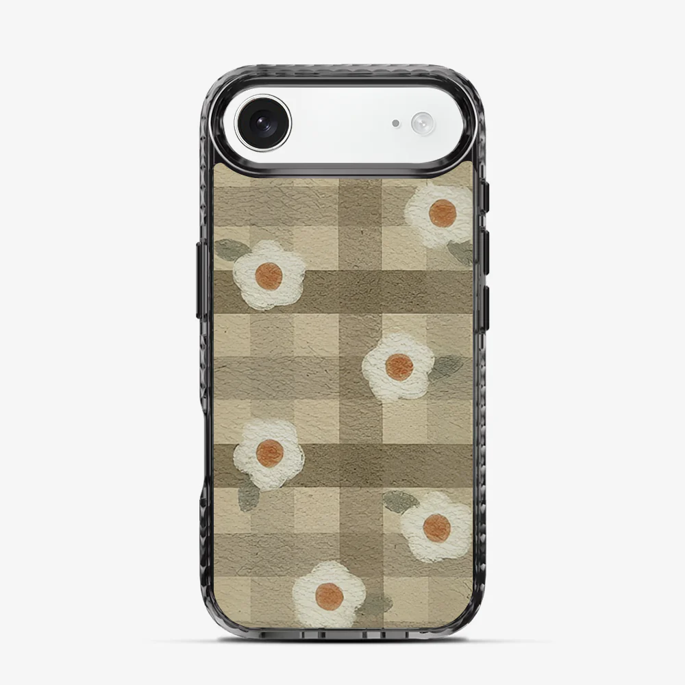 Checkered Flower iPhone Air Case - Image 4