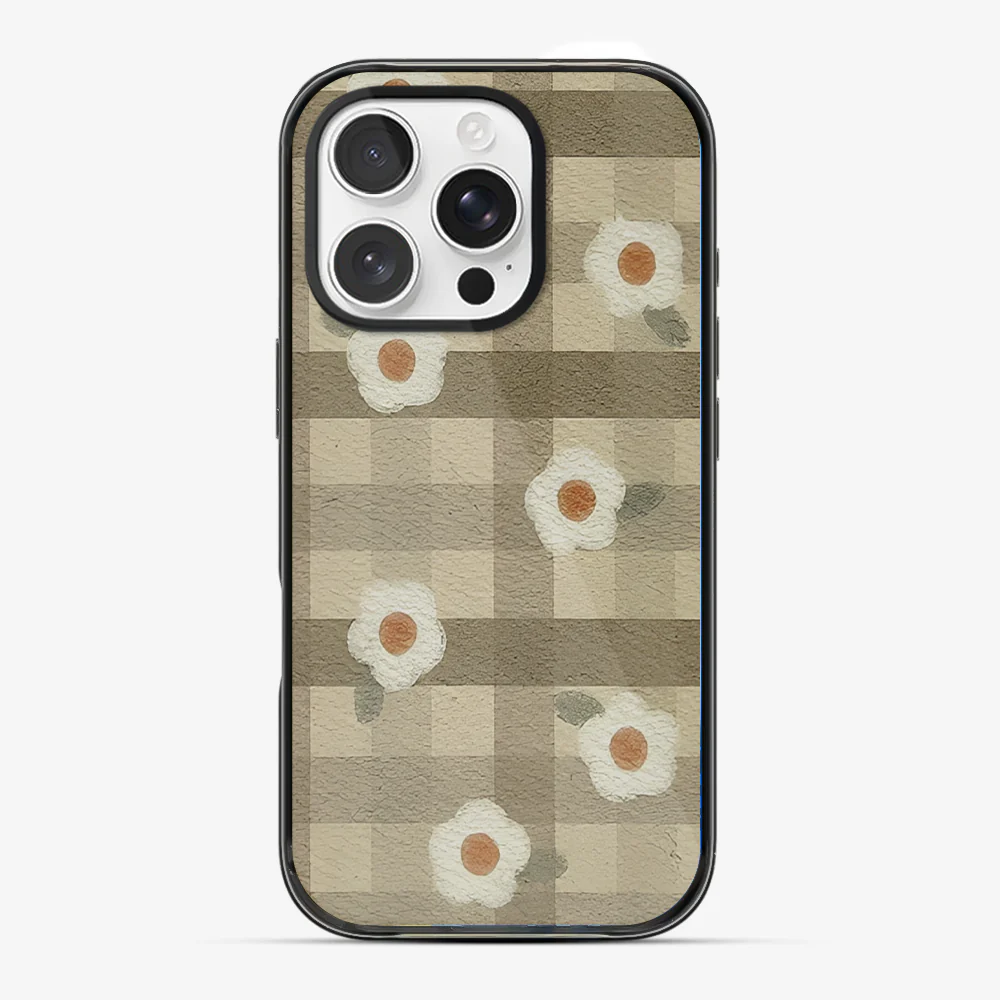 Checkered Flower Phone Case - Image 4