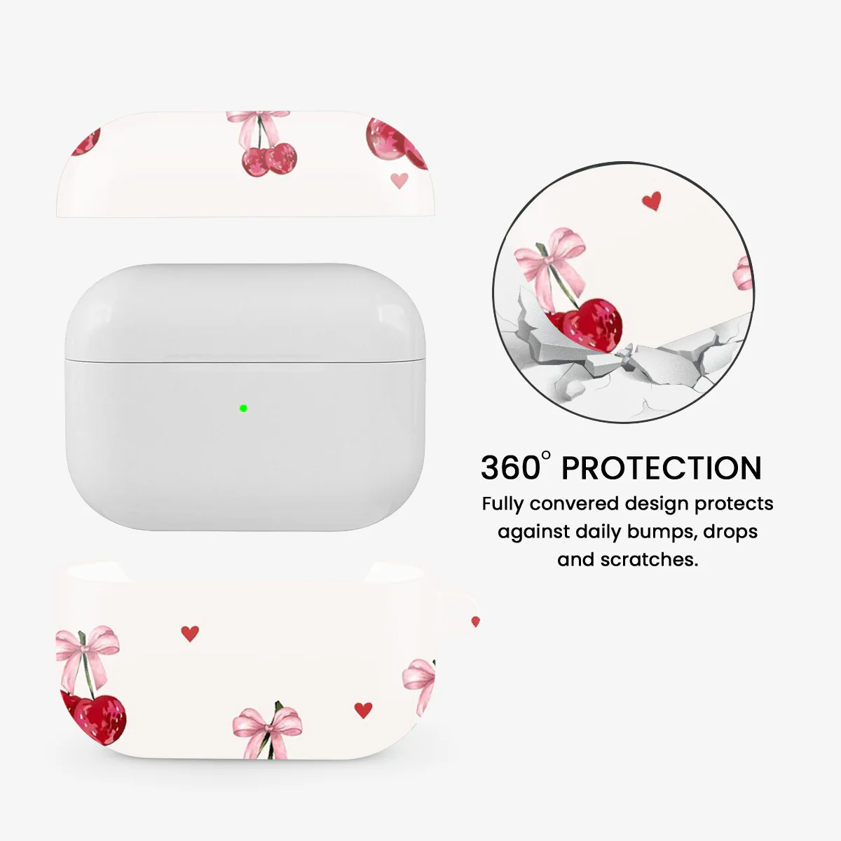 Cherry Airpods Case | Five - Image 2