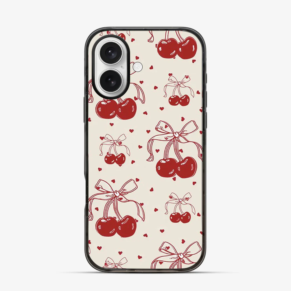 Cherry And The Bow iPhone 16 Case - Image 3