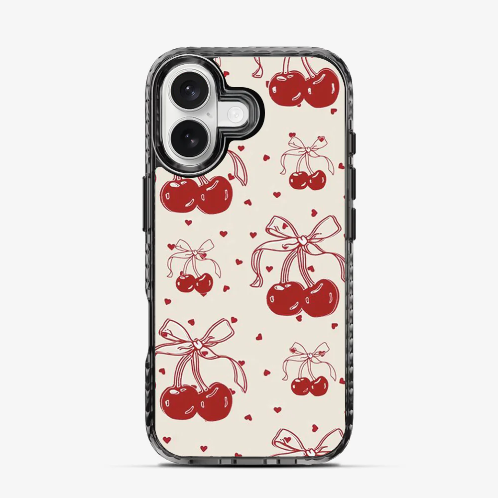 Cherry And The Bow iPhone 16 Case - Image 4