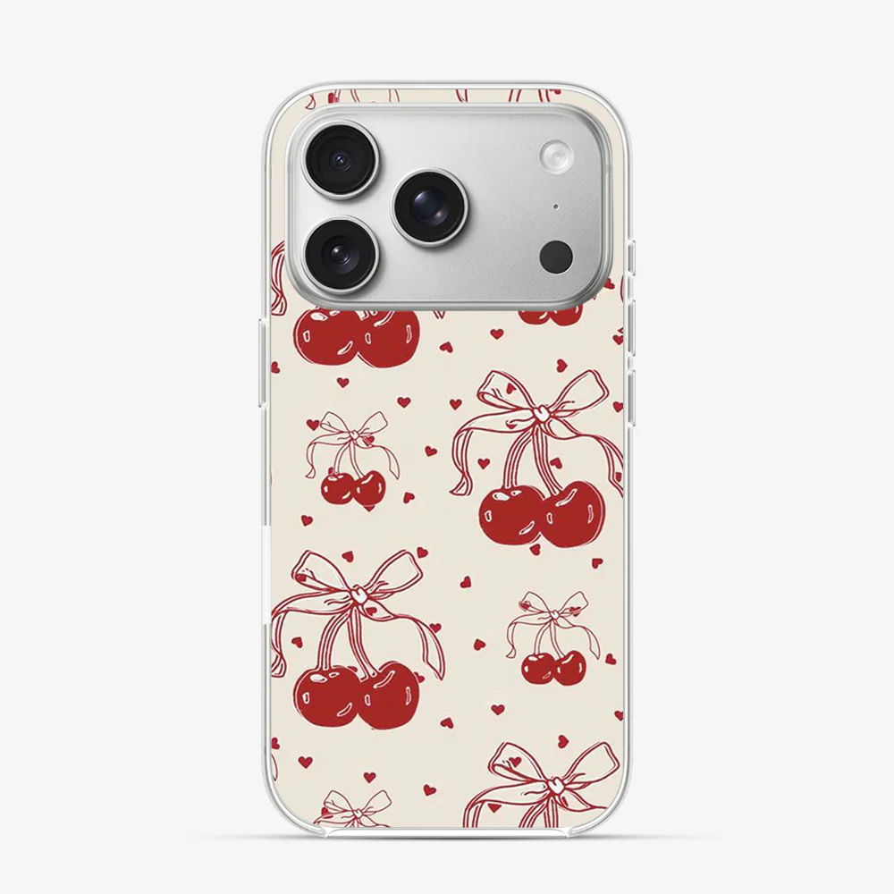 Cherry And The Bow iPhone 17 Pro Case - Image 2