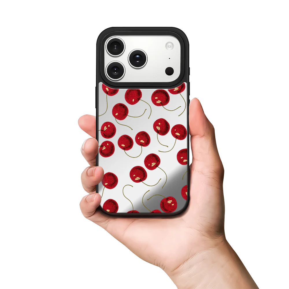 Cherry Bomb Mirror Phone Case - Image 3