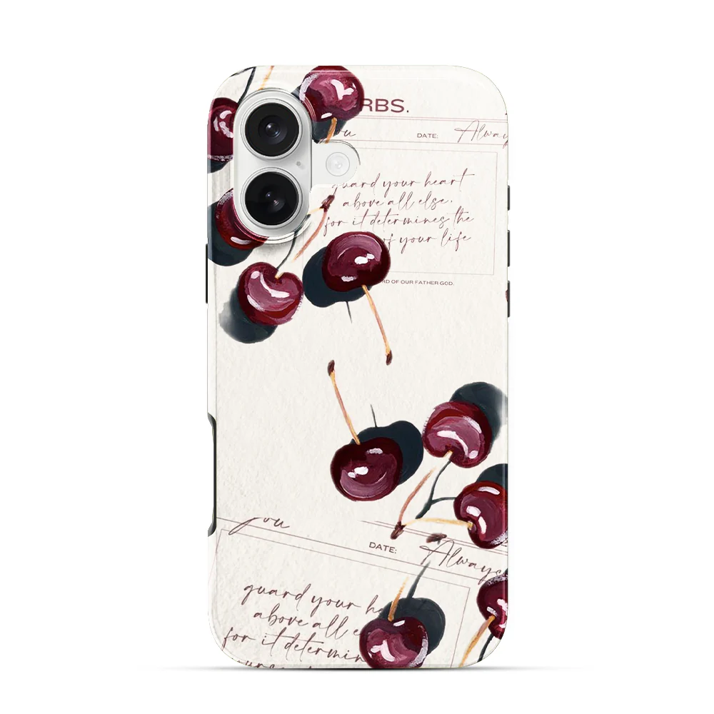 Cherry | Two iPhone 16 Case